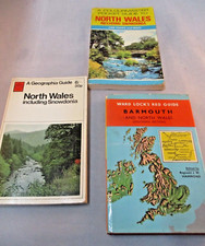 Vintage Retro North Wales Walking/Tourist Guides Handbooks/Maps - 1960's-70's