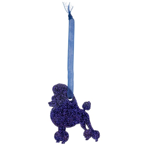 Poodle dog style - poodle, glitter