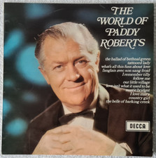 PADDY ROBERTS - THE WORLD OF PADDY ROBERTS - VINYL LP RECORD - 1969 - SPA 37