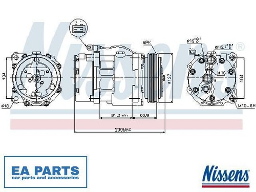 Compressor air conditioning - air,