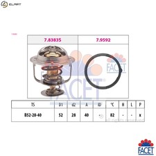 THERMOSTAT COOLANT 7.8383 FOR