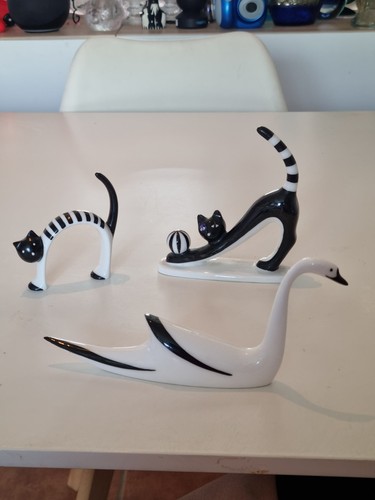 Cmielow porcelain figurine set - porcelain,