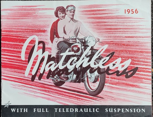 Matchless 1956 sales brochure - matchless,