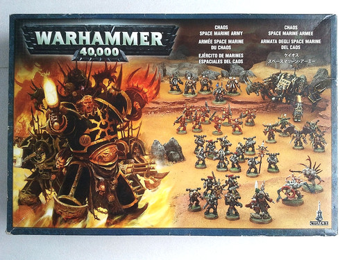 Chaos space marine army box - marine,