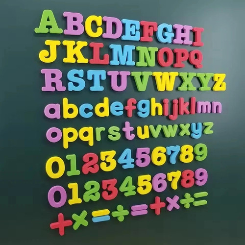 Abc magnetic letters numbers - abc,