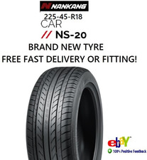 225 45 18 Branded NANKANG NS-20 New Tyre MID RANGE Summer 22545R18 FREE P/P