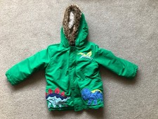 Baby Boden 3-4 Years Winter Coat With Removable Fleece