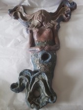 VINTAGE TERRA COTTA MERMAID