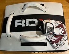 RDX Curved Kick Shield / Kicking Pad Muay Thai Kick Boxing + RDX gloves cost £70