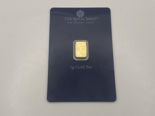 The royal mint gold bar - mint,