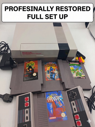 Nintendo nes console with - nintendo,