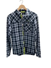 LA Sportiva Shirt Men's Size XS Black Plaid Rambler Flannel