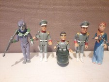Complete Stingray Set 5 Action Figures 4 With Original Accessories Vintage 1992.