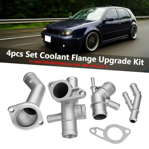 Aluminum coolant flange - coolant,