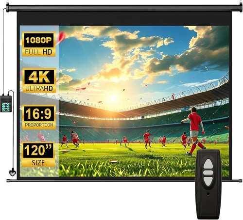 Electric projector screen 120 - electric,