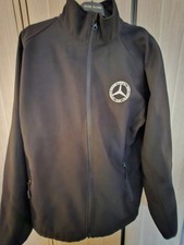 Mercedes-Benz Black Soft Shell  Jacket size medium