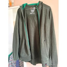 ISOBAA Merino Wool green jacket Size: M