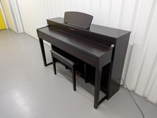 Yamaha Clavinova CLP-430 Digital Piano and stool in dark rosewood stock #25476