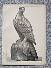 Sea Eagle, Bizen Pottery - Antique Japanese Art Print - 1891