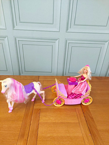 Fantasy barbie with horse - fantasy,