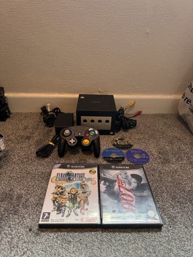Nintendo gamecube black - gamecube,