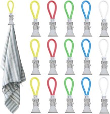 15PCS Metal Towel Clips - Tea