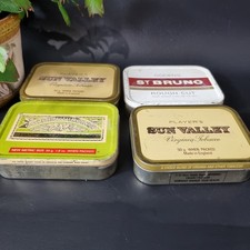Set Of Four Tobacco Tins St