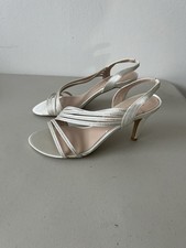 Women Sandals Evening shoes size 5 Party Prom Kitten Heel Diamante Shoes