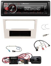 Pioneer Bluetooth USB DAB Steering Wheel Car Stereo for Vauxhall Corsa D Pearl White 09-14
