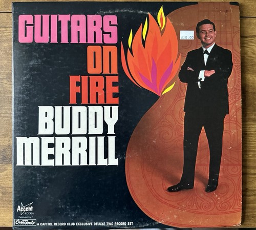Buddy merrill guitars - on, fire