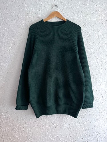 Men ymc green knitted wool - men's,