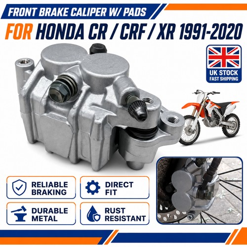 Front brake caliper pads - w/pads, for