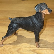 Country Artist Doberman Ornament Figure Standing