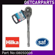 Hilka 3/8 Ratchet Wrench. Pro square drive reversible Socket Ratcheting Wrench