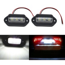 2Pcs 6LED Car Rear Tail Lamp