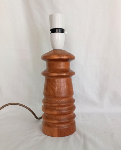 Vintage c1970s turned yew - turned, wood