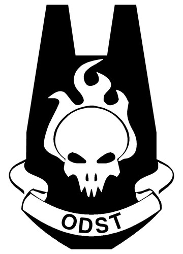 Halo odst vinyl - sticker,, decal