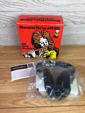 Vintage Diamond Stylus AM100 Am Radio Headphones