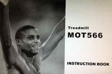 CARL LEWIS INSTRUCTION USER MANUAL BOOK FOR MOT566 TREADMILL (PDF FORM)