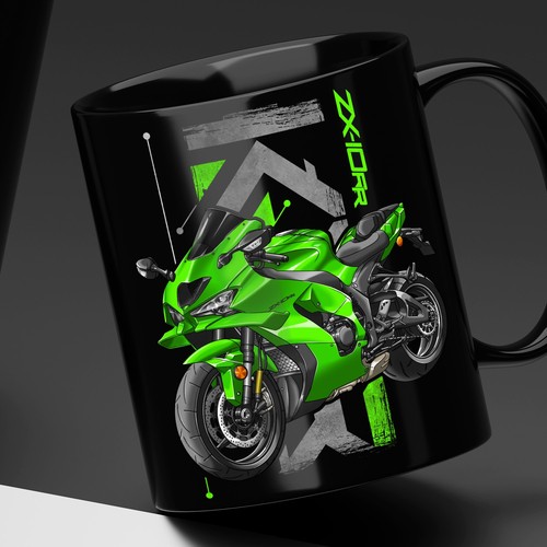 Coffee mug for - for, kawasaki