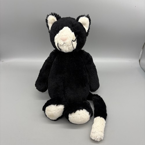 Jellycat bashful black - black, white