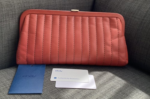 Vintage chanel orange clutch - vintage,