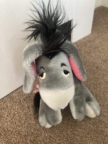 Eeyore big plush teddy vintage - eeyore,