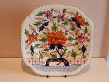 Early Ironstone Plate Pattern 130 Masons, Davenport Spode Circa 1820 Fence Water