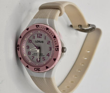 Lorus Pink & White Quartz