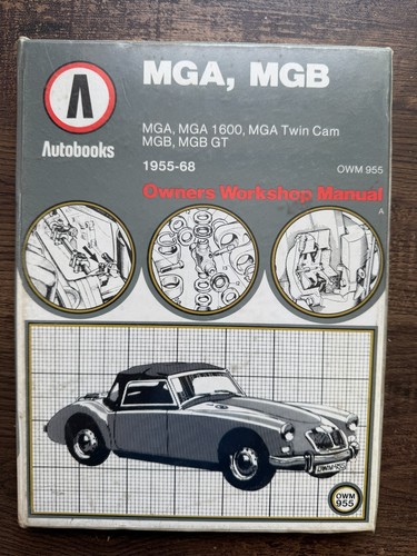 Workshop manual for mga mgb - workshop,