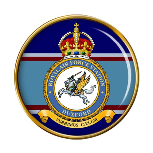 Raf station duxford pin - station, badge
