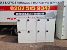 Used Locker Cabinet – Wood Lockable Staff/Gym Office Storage Compartment Locker