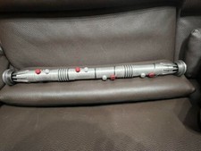 Star Wars Lightsaber Replica Force FX Darth Maul Dueling Rechargeable Metal