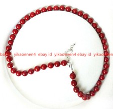 AAA 8mm Genuine Coral Red